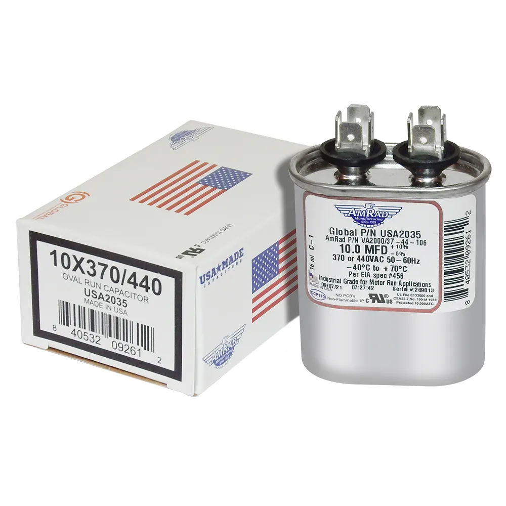 AMERICAN RADIONIC RUN CAPACITOR 10 µF USA2035