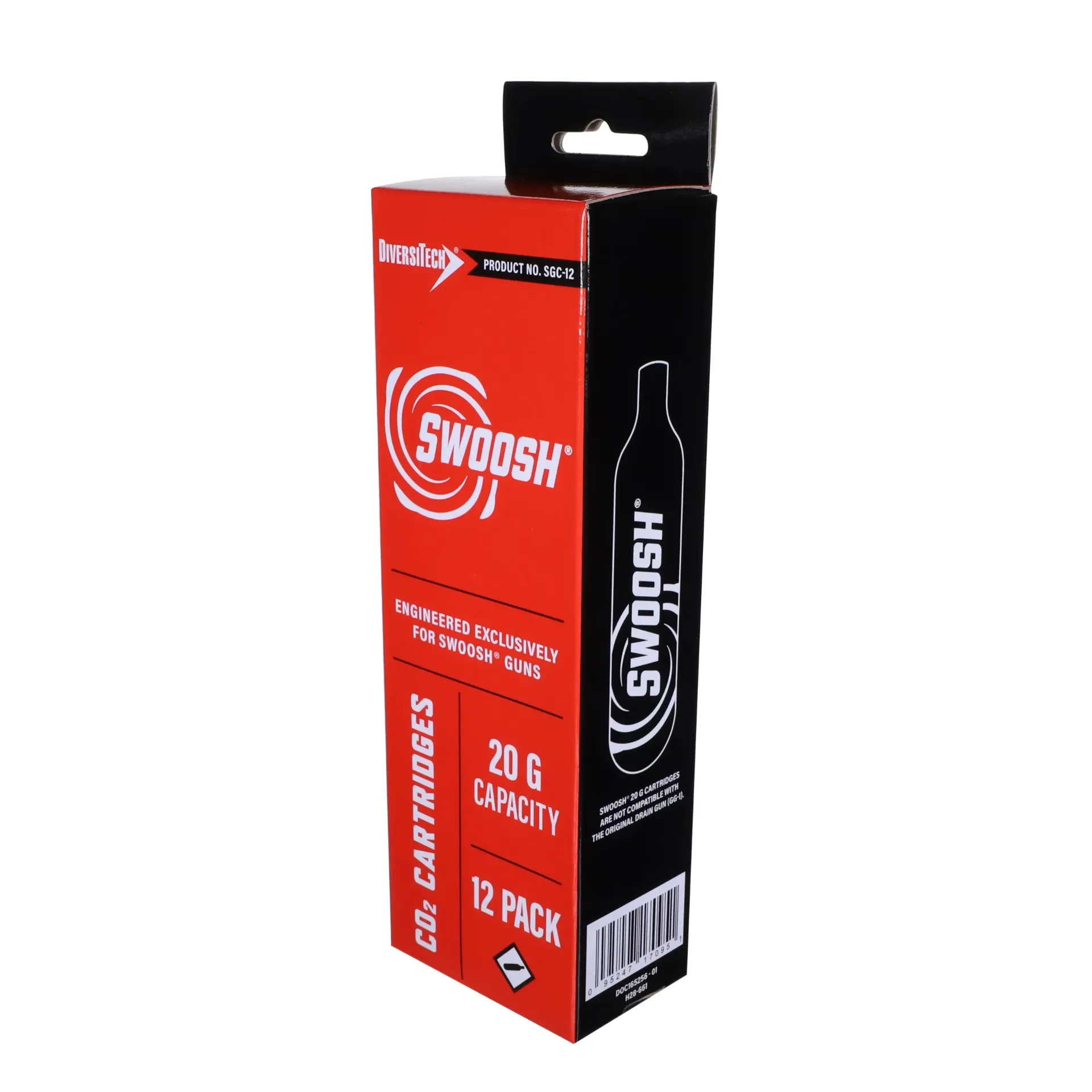 DIVERSITECH 20G SWOOSH CARTRIDGE 12/PK